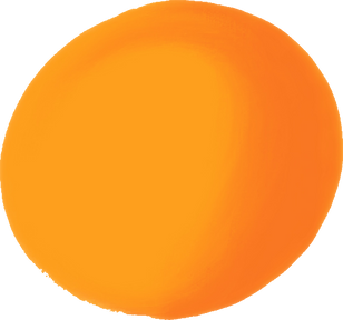 Orange Round Shape 